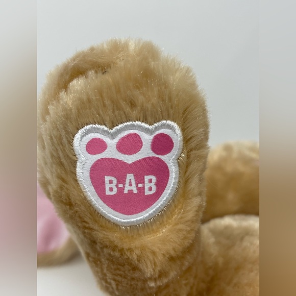 BUILD-A-BEAR: ‘Pawlette’ Bunny Rabbit Plush Stuffed Animal, Brown/Pink - Picture 5 of 11